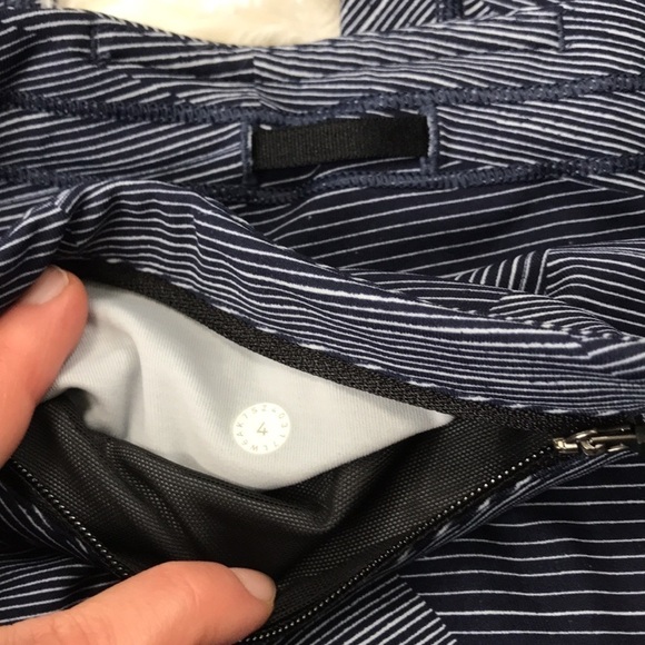 Lululemon Speed Up Crop (21") Etch Hail Midnight - Picture 5 of 6